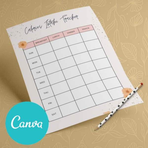 Fitness Canva Planner